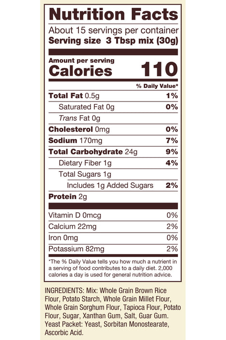 Bob's Red Mill - Gluten Free Pizza Crust Mix, 453 g