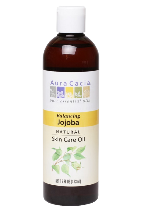 Aura Cacia - Jojoba Pure Skin Care Oil, 473 mL
