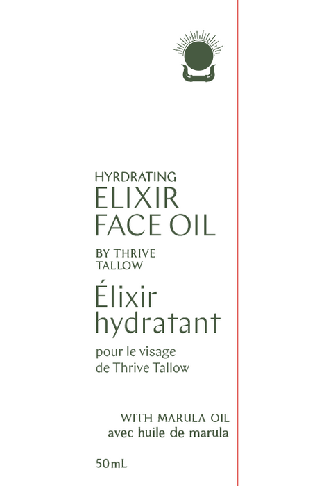 Thrive Tallow - Hydrating Elixir Face Oil, 50 mL
