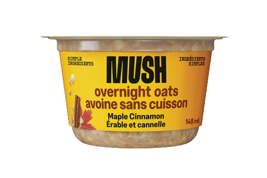 Mush - Maple Cinnamon Overnight Oats, 148 mL