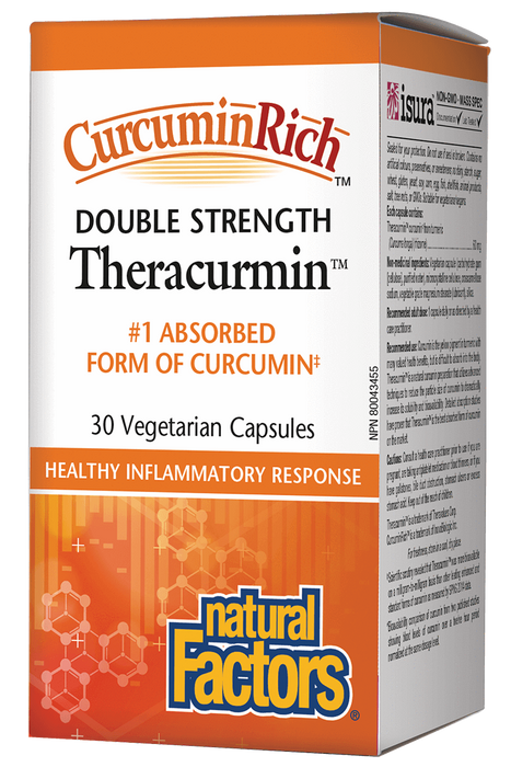 Natural Factors - Theracurmin™ Double Strength - 30V Capsules