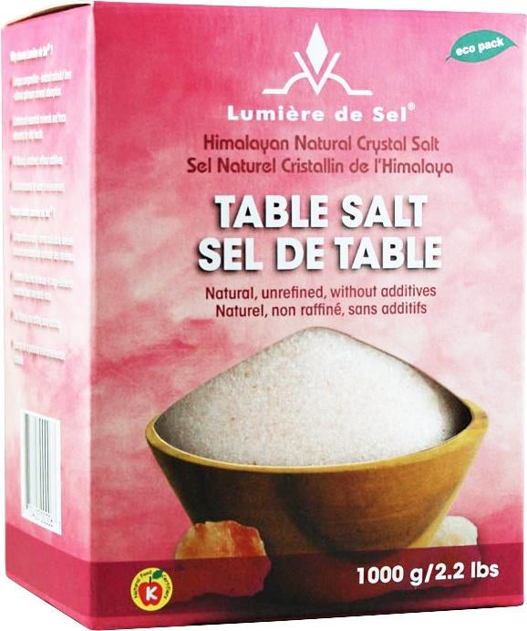 Lumiere de Sel - Table Salt, 1 kg