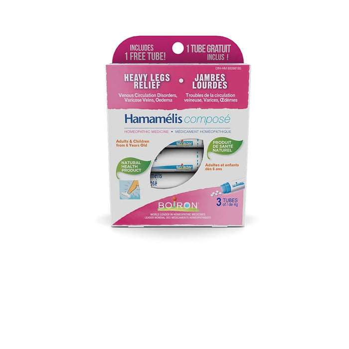 Boiron - Hamamelis Compose Blister Pack, 3X80 PELLETS