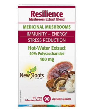 New Roots Herbal - Resilience Mushroom Extract Blnd, 90 Caps