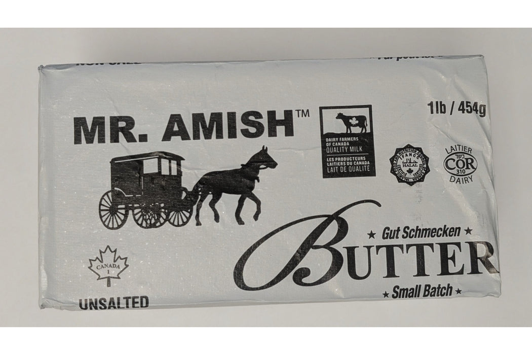 Mr. Amish - Unsalted Small Batch Butter, 454 g