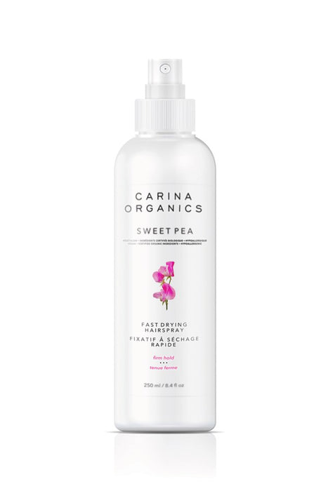 Carina Organics - Sweet Pea Fast Drying Hairspray, 250ml