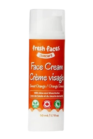 Fresh Faces Skincare - Face Cream - Sweet Orange, 50 mL