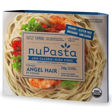 NuPasta Organic Konjac Angel Hair Pasta 210 g — Goodness Me!
