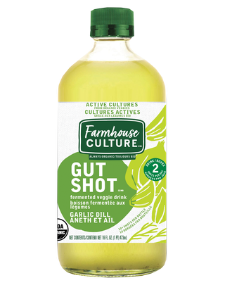 Farmhouse Culture - Gut Shot Garlic Dill Pickle, 473 mL