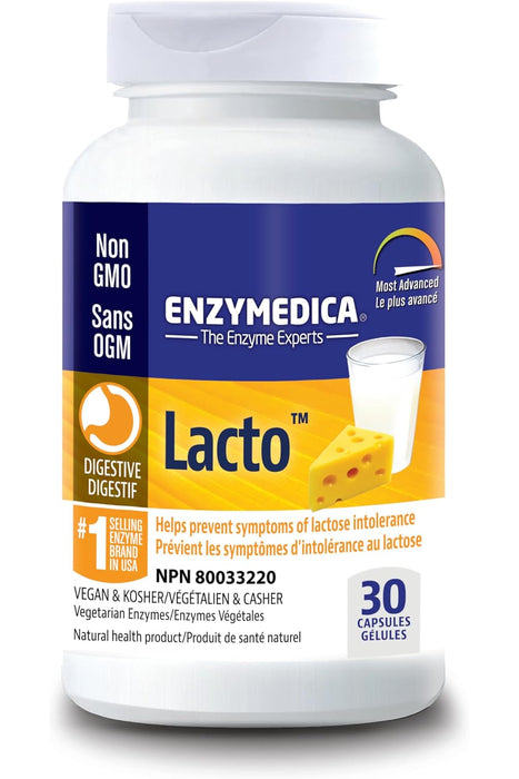 Enzymedica - Lacto, 30 Capsules