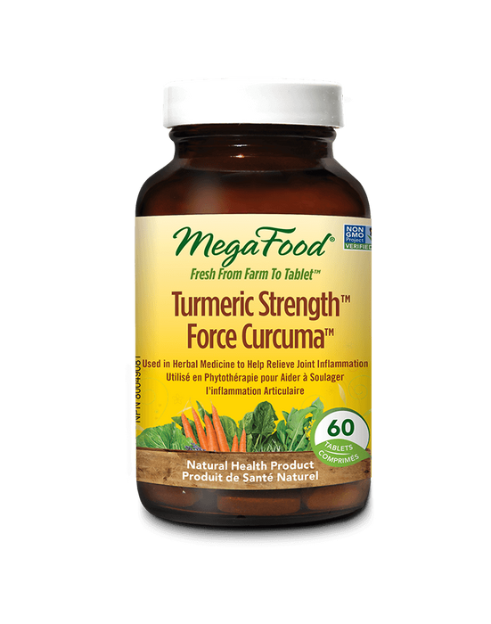 Mega Food - Turmeric Strength™, 60 Tablets