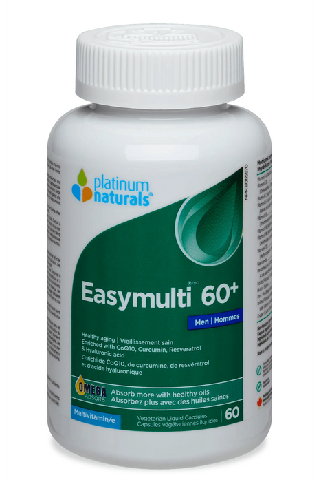 Platinum Naturals - Easymulti® 60+ for Men, 60 Cap