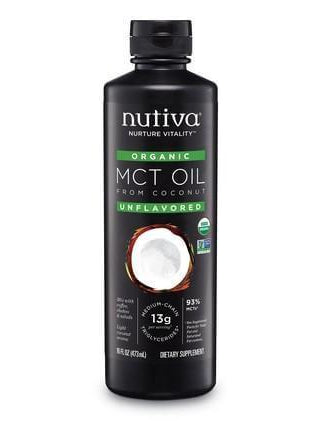Nutiva - Organic MCT Liquid Coconut Oil, 473 mL