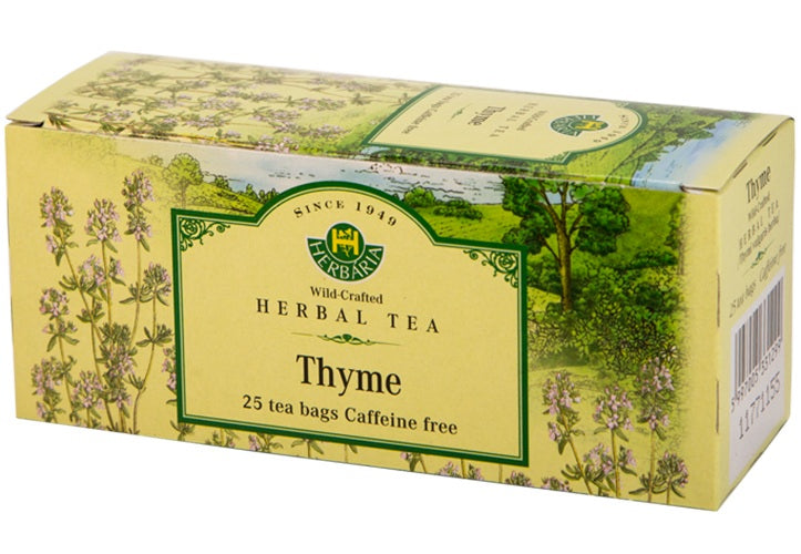 Herbaria - Thyme Leaves Tea, 25 Count