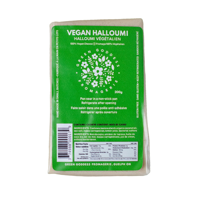 Green Goddess Fromagerie - Vegan Halloumi, 200 g