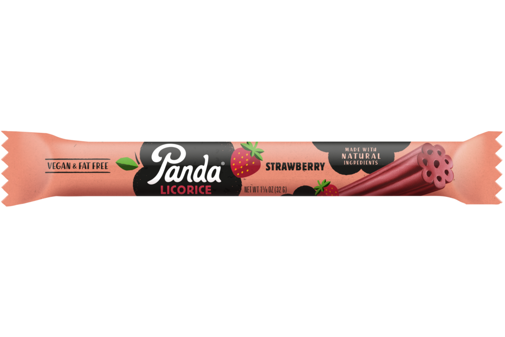 Panda - Licorice Bar - Strawberry, 32 g