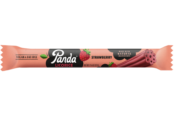 Panda - Licorice Bar - Strawberry, 32 g — Goodness Me!