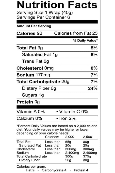 La Tortilla Factory - Gluten Free Cassava Wraps, 240 g