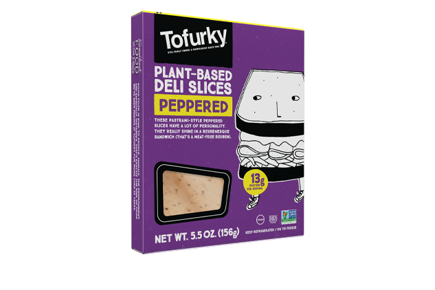 Tofurky - Peppered Plant-Based Deli Slices, 156 g