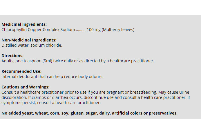 Trophic - Chlorophyll Super Concentrated, 100ml