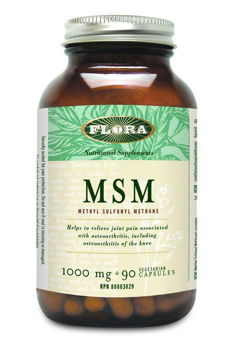 Flora - MSM (MSM Methyl Sulfonyl Methane), 90 vc