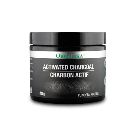 Organika - Activated Charcoal Powder, 40g — Goodness Me!