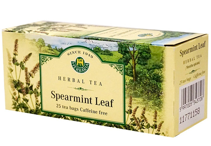 Herbaria - Spearmint Tea, 25 Count