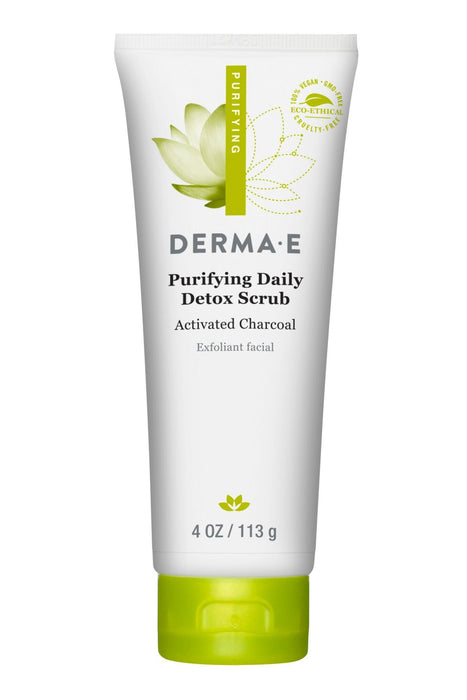 derma e - Purifying Daily Detox Scrub, 113g