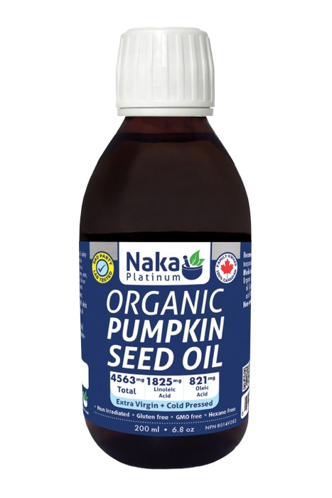 Naka Platinum - Organic Pumpkin Seed Oil, 200 mL