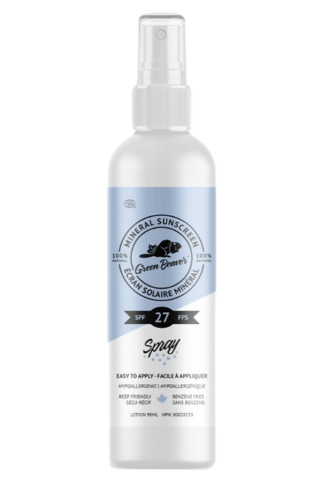 Green Beaver - SPF 27 Sunscreen Spray, 90 ml