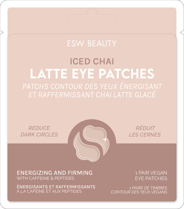 ESW Beauty - Eye Patch - Iced Chai Latte, 2 Count