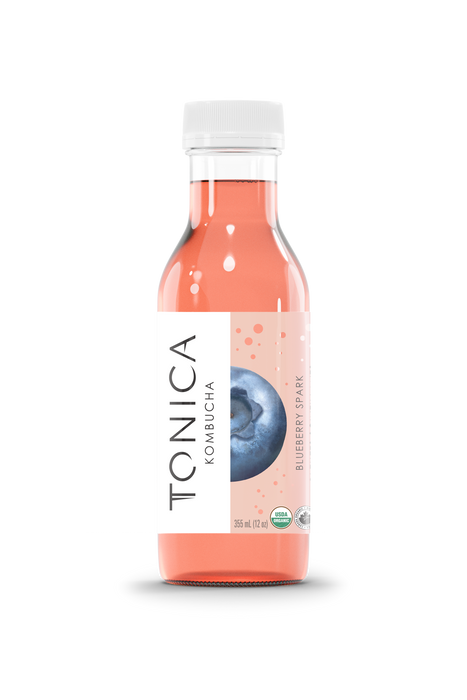 Tonica - Vibrant Blueberry Kombucha, 355 mL