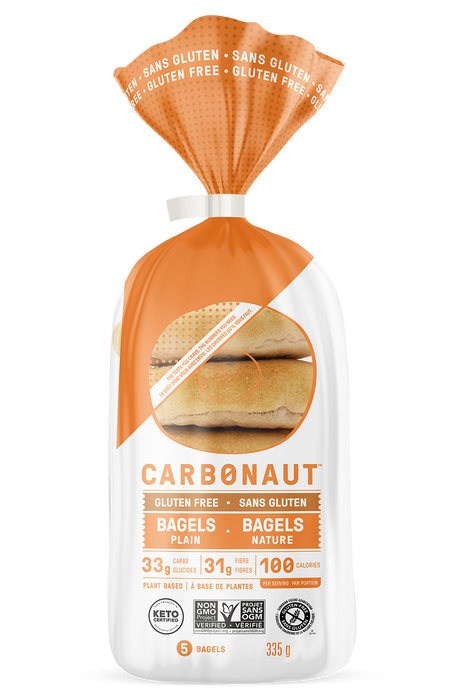 Carbonaut - Gf Plain Bagel, 335 g