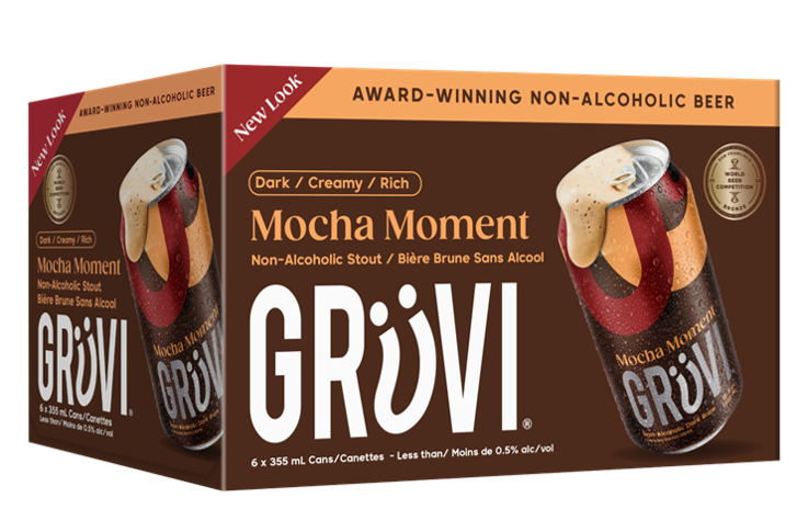 Gruvi - Mocha Moment, 6x355 mL