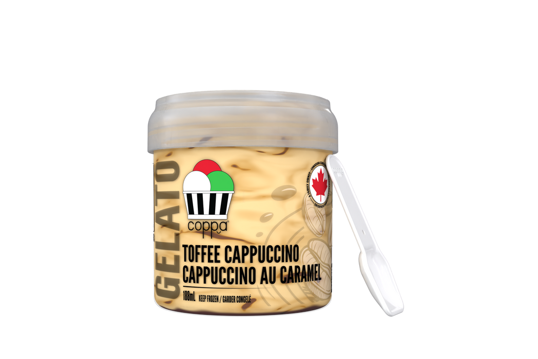 Coppa Gelato - Gelato - Toffee Cappuccino, 188 mL
