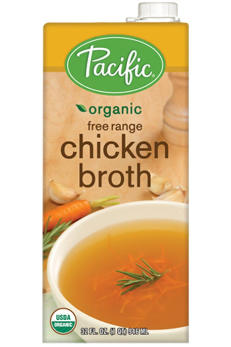 Pacific - Organic Free Range Chicken Broth, 946 mL