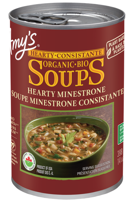 Amy's Kitchen - Organic Minestrone with Vegetables, 398 mL