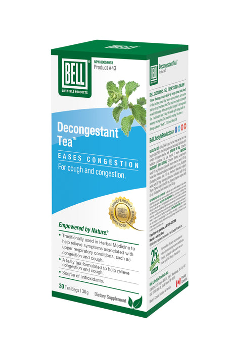 Bell - Decongestant Tea, 30 Count