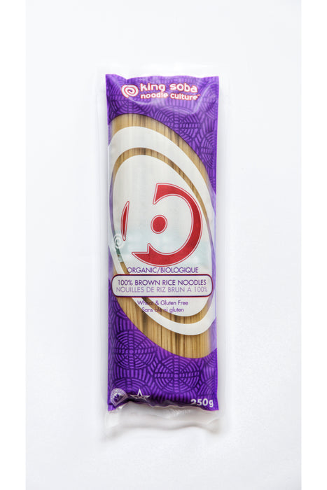 King Soba - Noodles - 100% Brown Rice, 250 g