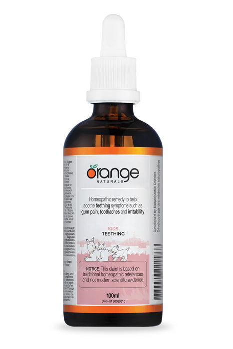 Orange Naturals - Kids Teething, 100 mL