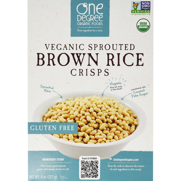 One Degree Brown Rice Crisps 227 g