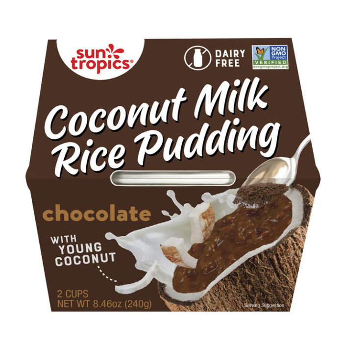 Sun Tropics - Chocolate Coconut Milk Rice Pudding, 240 g