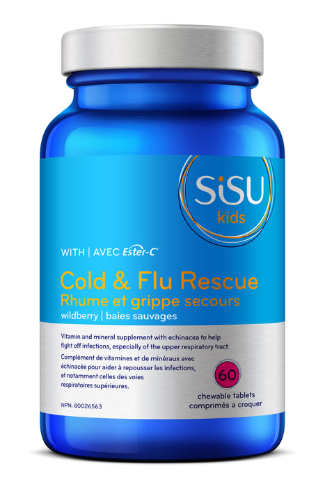 Sisu - Kid's Cold & Flu Rescue Berry, 60 CHEWS