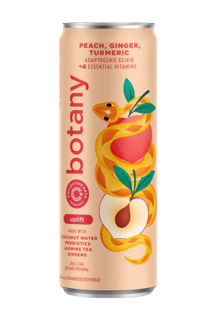 Collective Arts - Botany Uplift Peach Ginger, 355 mL