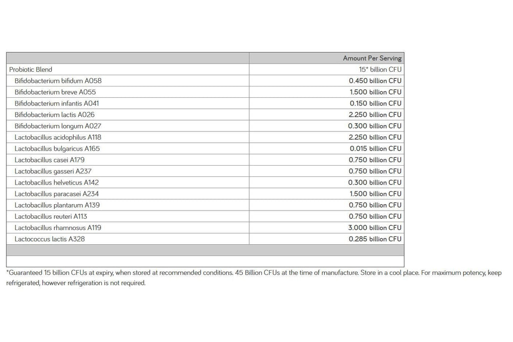 Genuine Health Advanced Gut Health 15b - 60 capsules