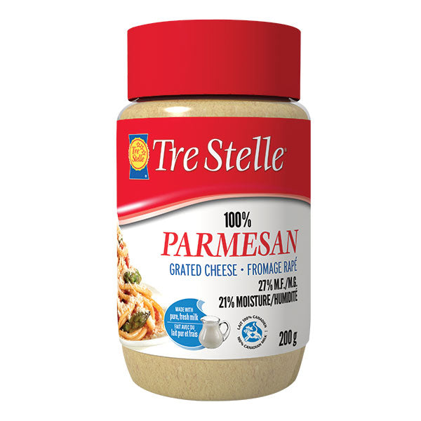 Tre Stelle - Grated Parmesan Cheese Shaker, 200 g
