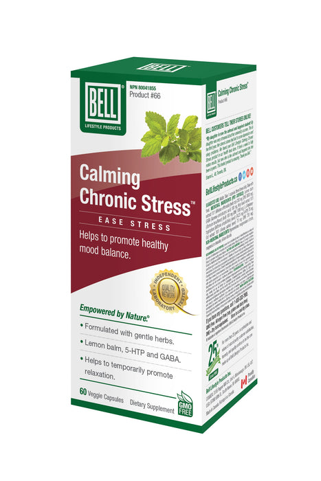 Bell - Calming Chronic Stress, 60 Caps