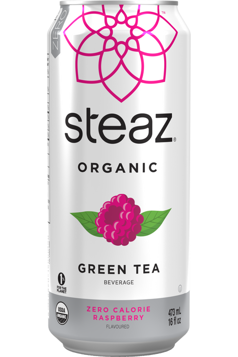 Steaz - Raspberry Iced Green Tea, 473 mL