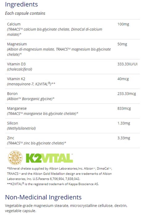 Canprev - Healthy Bones, 120 vcaps
