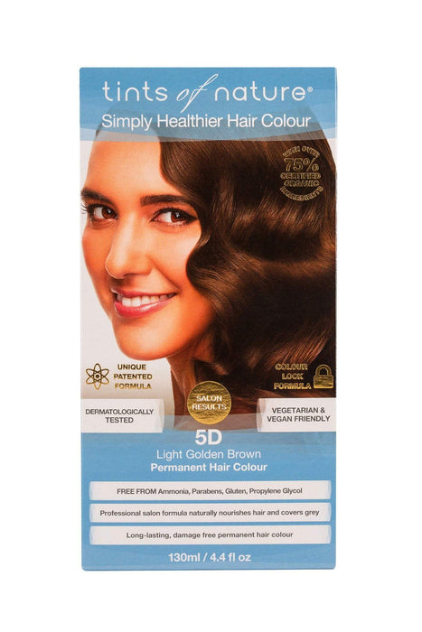 Tints of Nature - 5D Light Golden Brown, 130ml